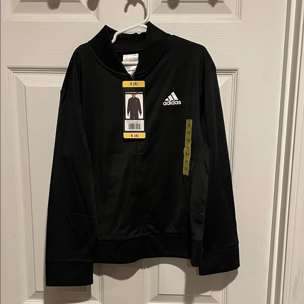 adidas Black Kids Sweatshirt